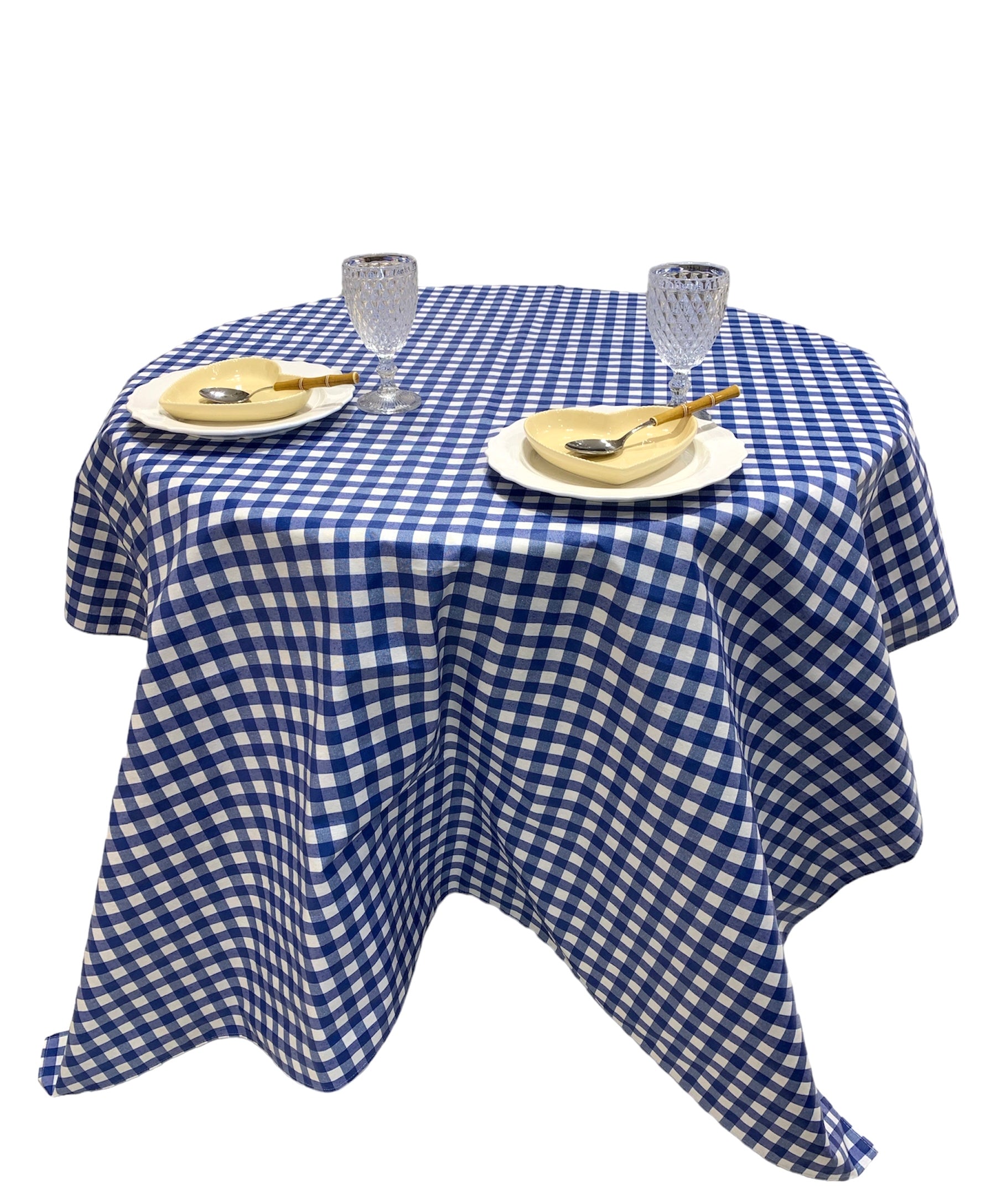 Toalha de mesa retangular Sara Azul