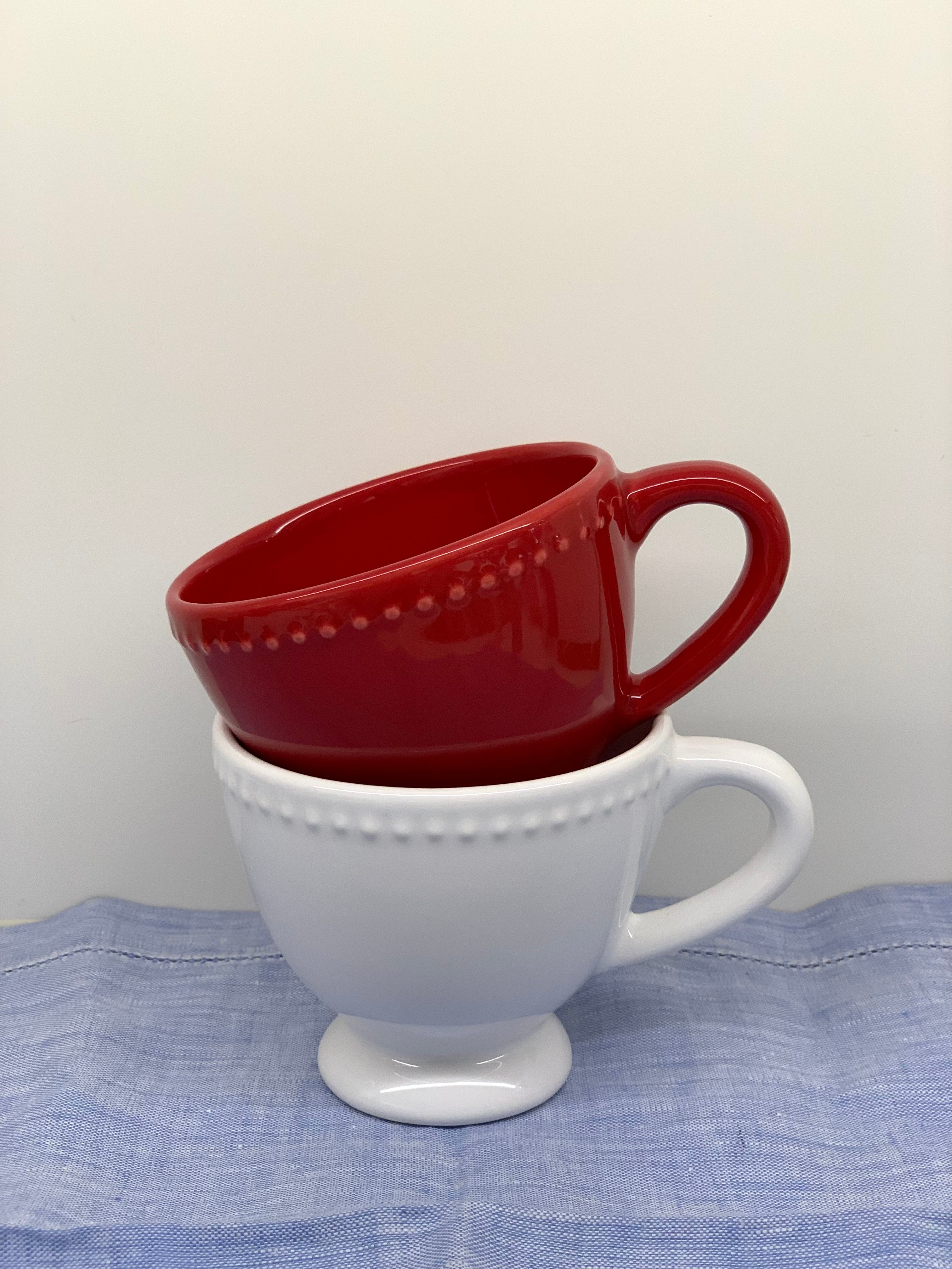 Chávena Almoçadeira Vermelha